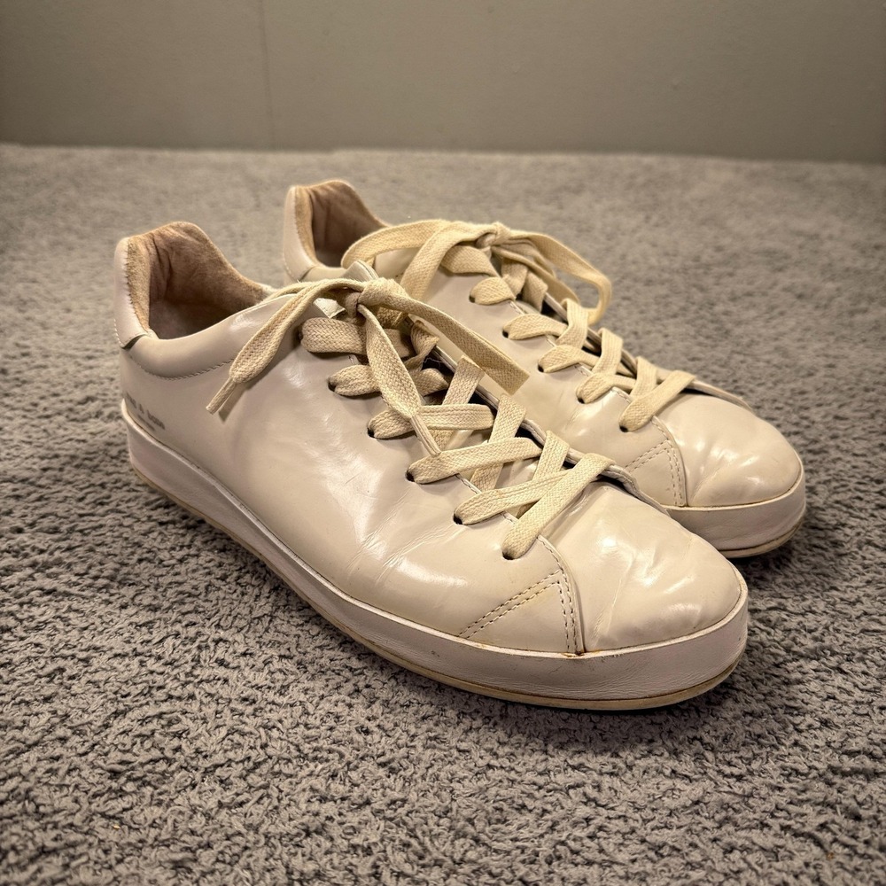 rag & bone Shoes Womens EU 39.5 Patent Leather Sneakers Made in‎ Italy Minimal